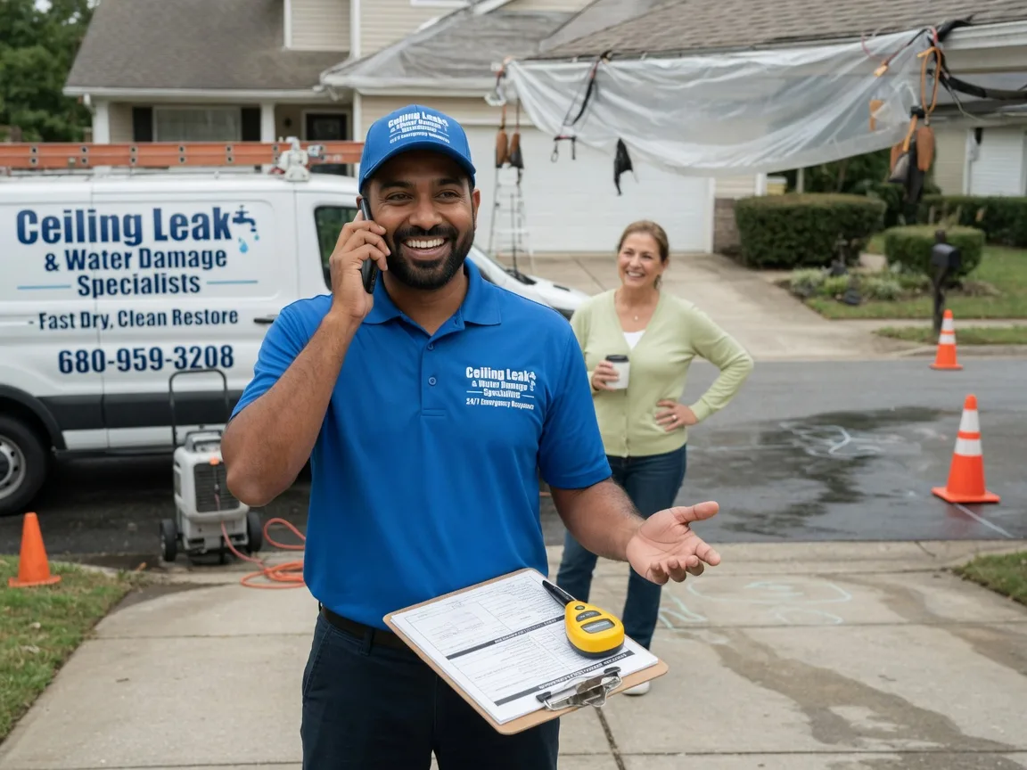 Ceiling Leak Cleanup Tollesboro, KY FAQs