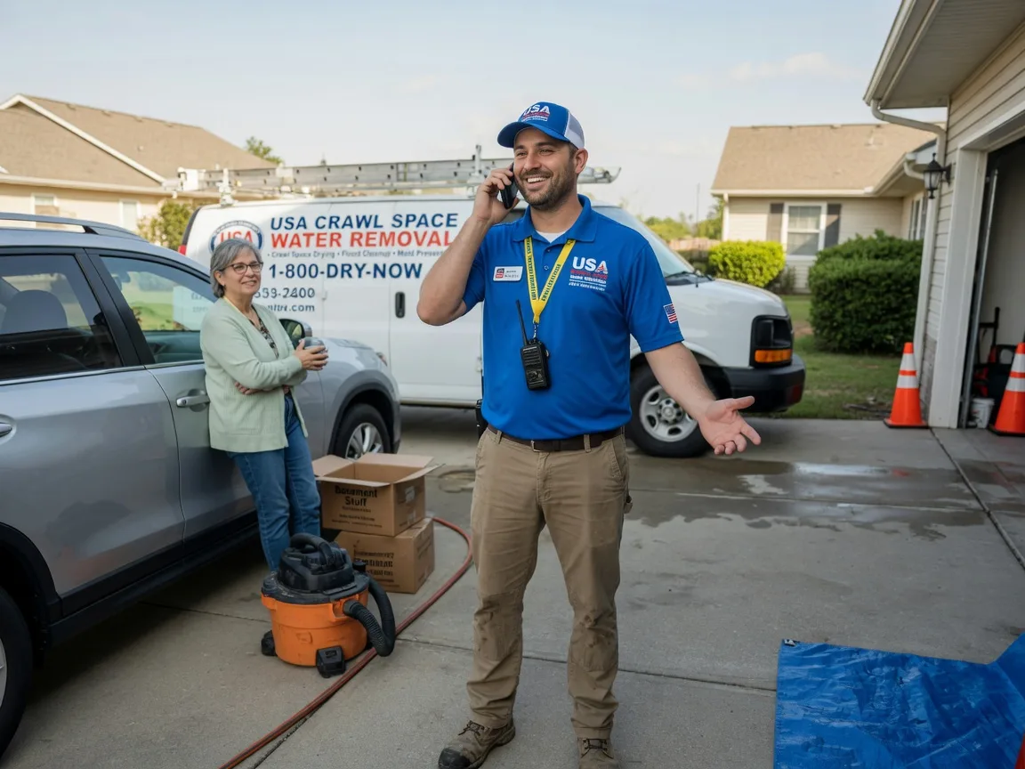 Crawl Space Water Removal Tollesboro, KY FAQs